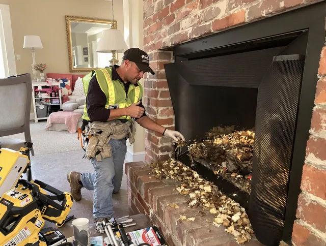 Safe screening installation by Columbus Chimney Sweep in Columbus, OH