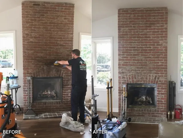 Finished chimney sweeping service by Columbus Chimney Sweep in Columbus, OH